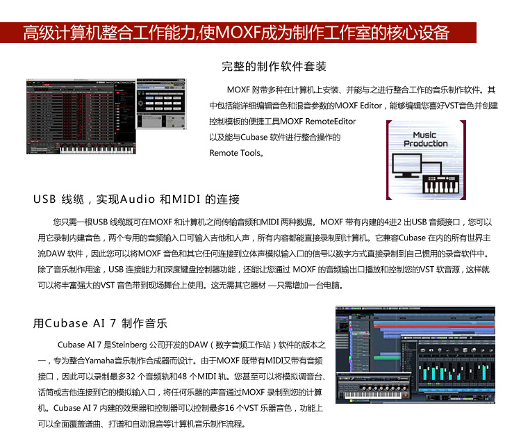 YAMAHA MOXF6